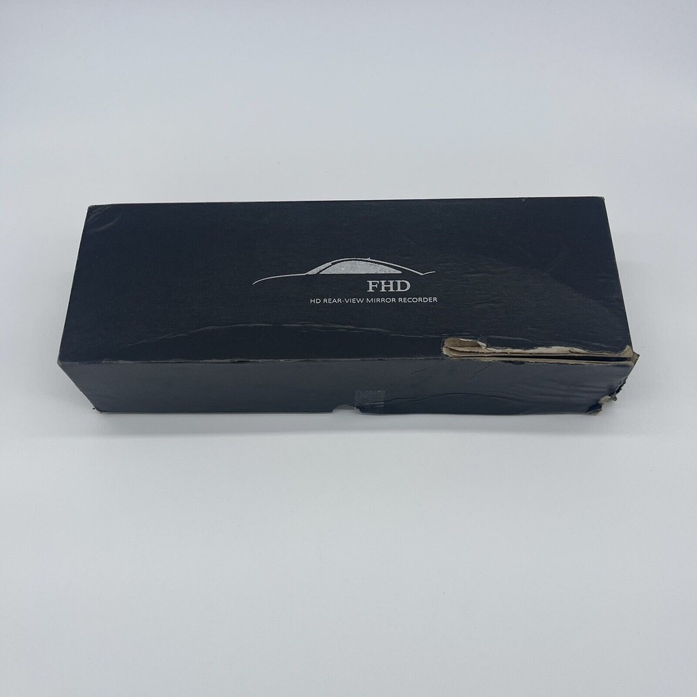 FHD HD Rear-View Mirror Video Recorder‎ Dash & Backup Camera H20